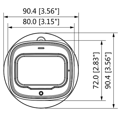 Camara Bullet Varifocal de 2 Megapixeles Lente de 2.7 a 12mm Angulo Ajustable de 102 a 32 Grados IR de 40 Mts DWDR IP67 Menu OSD Soporta: HDCVI/AHD/TVI/CVBS - DH-HAC-B4A21N-VF-2712 - Imagen 3