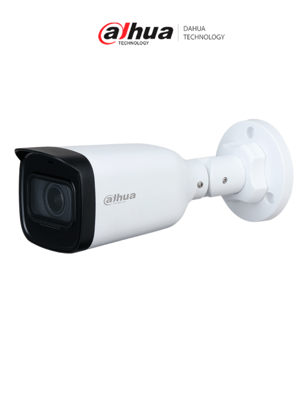 Camara Bullet de 5 Megapixeles Lente Motorizado de 2.7 a 12 mm IR de 40 Mts IP67 CVI/CVBS/AHD/TVI - DH-HAC-B3A51N-Z