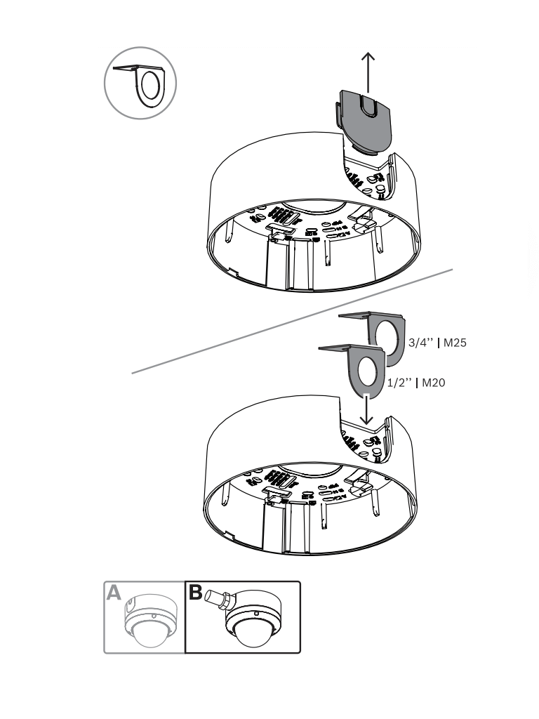 Domo Fijo 5MP HDR 3.2-10.5mm IP66 - NDE-5703-A - Imagen 4