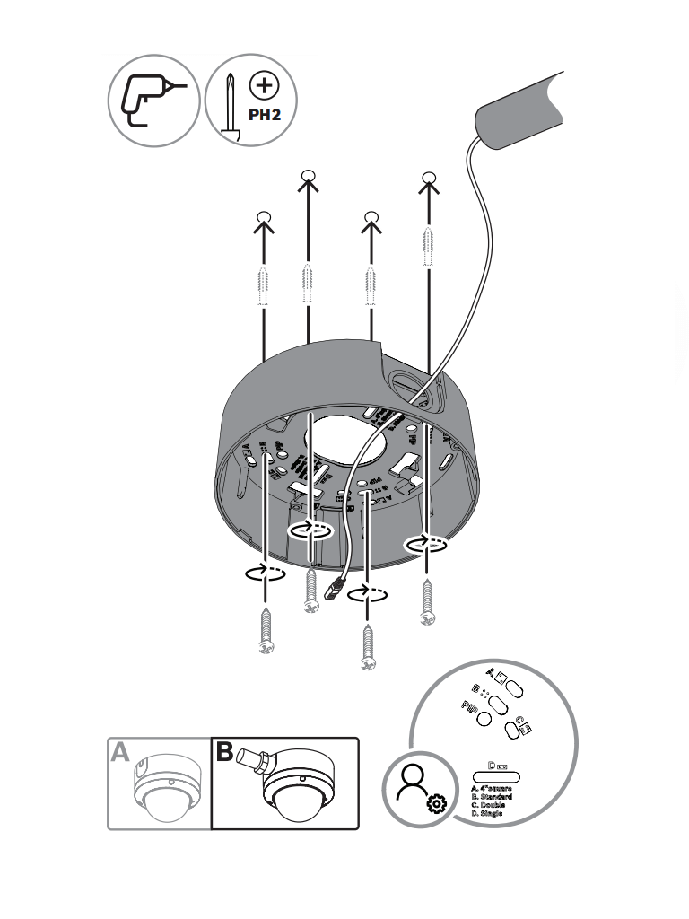 Domo Fijo 8MP HDR 3.2-10.5mm IP66 IR IO - NDE-5704-AL - Imagen 5