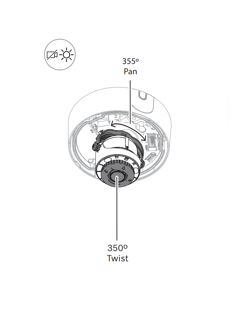 Domo Fijo 5MP HDR 3.2-10.5mm IP66 - NDE-5703-A - Imagen 13