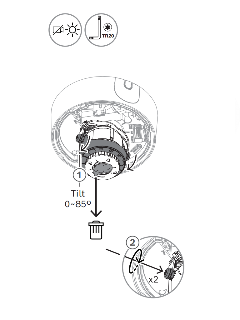 Domo Fijo 5MP HDR 3.2-10.5mm IP66 - NDE-5703-A - Imagen 14