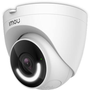 Cámara IP Domo Wi Fi de 2MP con disuasión activa sirena integrada LED de alta potencia micrófono audio bidireccional detección de humanos IR 30m IP67 y ranura MicroSD - IPC-T26EN-0280B-imou - Imagen 3