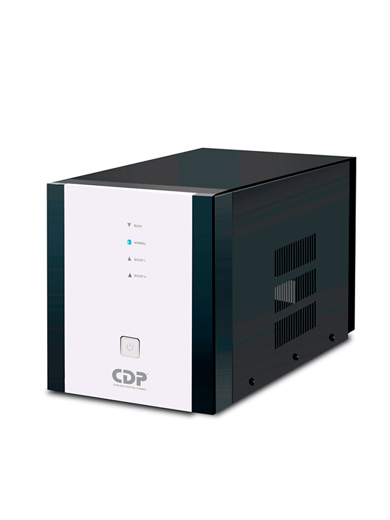 Regulador Especial para motores y CCTV 5000VA 2500W 8 Terminales de salida 1 Terminal de salida NEMA5-20R Retardante a incendio - R-AVR5008