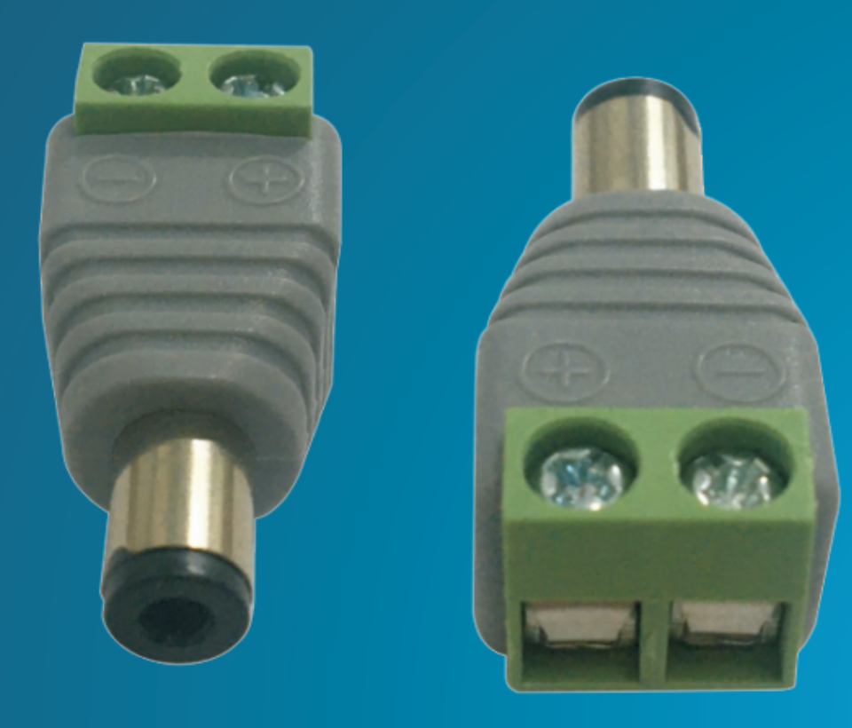 Bolsa de 10 Conectores Macho Para Alimentación de Camaras Terminales Tipo Tornillo Positivo y Negativo Resistente a la Oxidación - PSUBR12H - Imagen 3