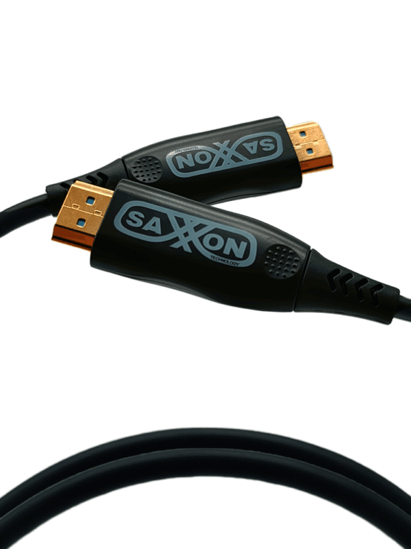 Cable HDMI de 10 Metros por Fibra Óptica 4K@60Hz Fibra 4 hilos + 7 hilos cobre estañado Compatible con HDMI 2.0 Alta velocidad 18 Gbps 3D HDR Caja de Aleación de Zinc Calidad Premium - SX-10HD-F047