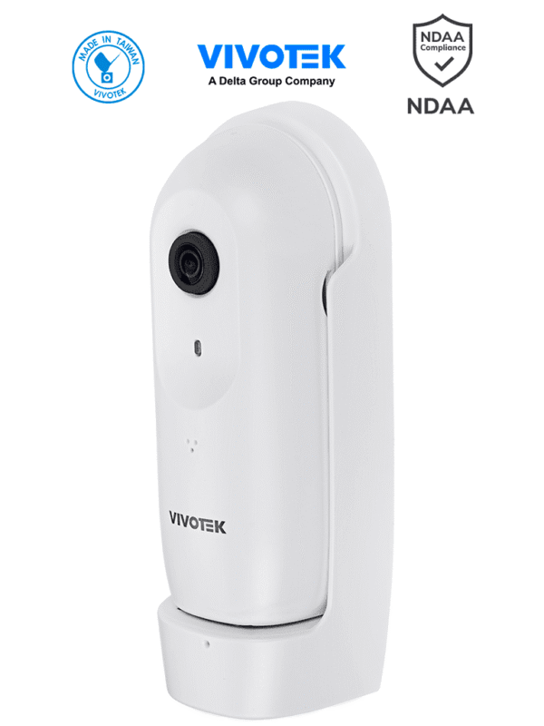 Cámara IP Panorámica para interior 2 MP WDR Pro Visión 180º Ciberseguridad Trend Micro Smart Stream III Micrófono Integrado Visión SNV Conectores DI DO ONVIF - CC9160-H