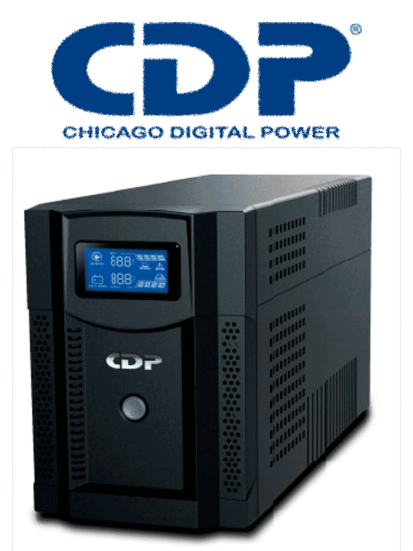 UPS de 2000VA y 1400W con onda senoidal pura baterías de 12V a 9AH x 2 interfaz de comunicación USB disponible sobre pedido - UPRS2008