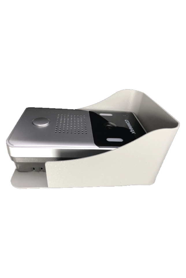 Frente de calle para videoportero compatible con monitores Commax uso en interior y exterior Soporta 2 monitores Salida de relay para función de apertura de puerta incluye cubierta metalica - DRC-4Y - R.S DRC-41CS - Imagen 5
