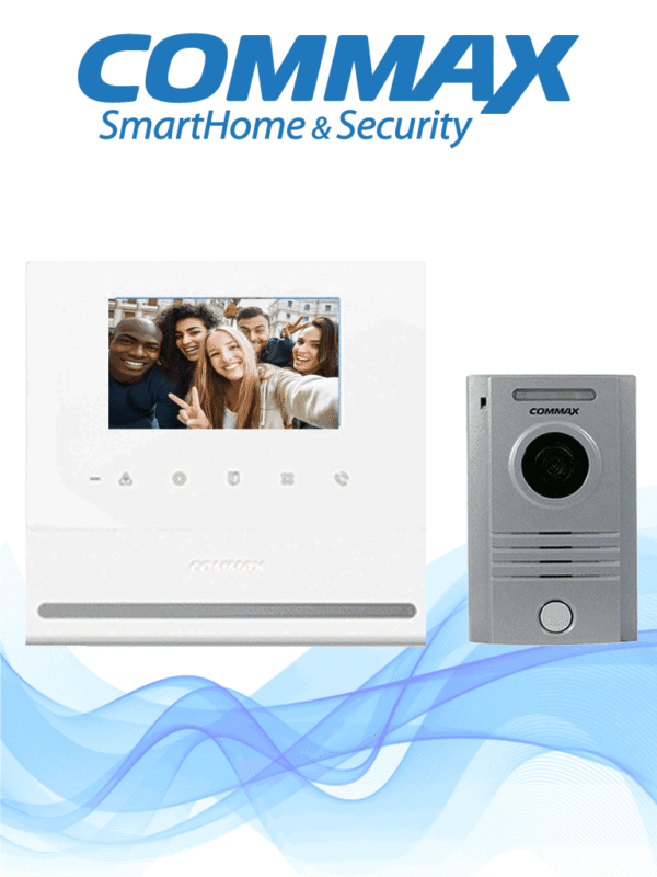 Paquete de monitor con pantalla de 4.3 pulgadas manos libres incluye frente de calle de aluminio con relay para apertura de puerta Conexion a 4 hilos - CDV-43Y - DRC40K