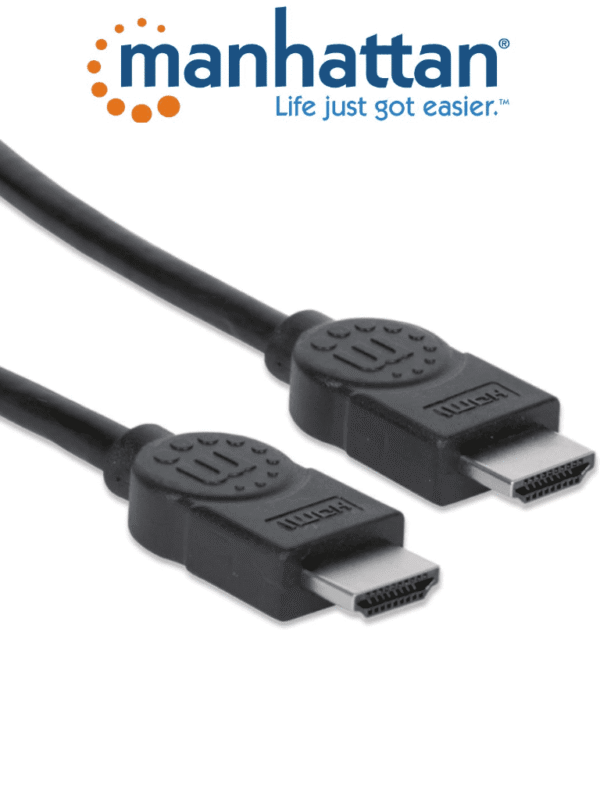 Cable HDMI de Alta Velocidad de 15 Metros Resolución 4k@30Hz Soporta 3D y Canal de Ethernet de 100 Mbps HDMI Macho a Macho Soporta Canal de Retorno de Audio (ARC) Blindado para Reducir Interferencia - 323260