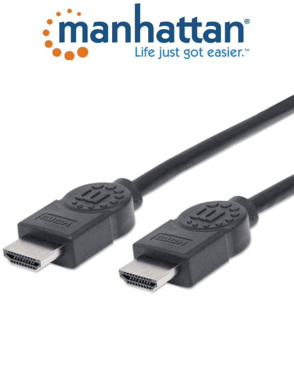 Cable HDMI de Alta Velocidad de 5 Metros Resolución 4k@30Hz Soporta 3D HDMI Macho a Macho Soporta Canal de Retorno de Audio (ARC) Blindado para Reducir Interferencia - 323239