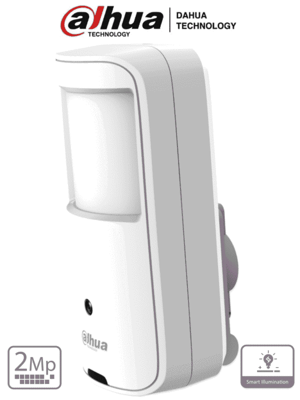 Cámara Oculta en Sensor de Movimiento 2 Megapixeles Super Adapt Lente de 2.8mm 105 Grados de Apertura IR de 10 Metros DWDR Soporta: CVI/CVBS/AHD/TVI - DH-HAC-HUM3200AN