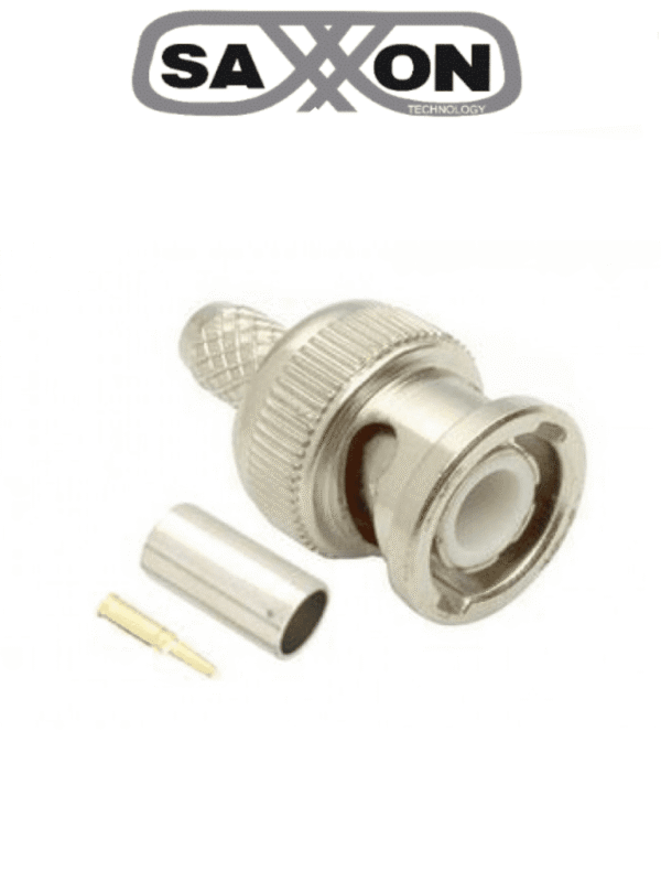 Bolsa de 10 Conectores BNC Macho para Apretar - PSUBR08