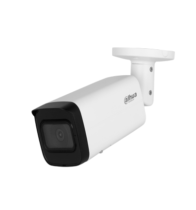 Cámara IP Bullet 4k 8 Megapixeles Lente de 3.6 mm WizSense H.265+ WDR Real 104° IR 80 Mts IP67 E&S de Alarma Ranura MicroSD PoE/SMD Plus - DH-IPC-HFW2841T-AS - Imagen 2