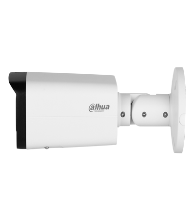 Cámara IP Bullet 4k 8 Megapixeles Lente de 3.6 mm WizSense H.265+ WDR Real 104° IR 80 Mts IP67 E&S de Alarma Ranura MicroSD PoE/SMD Plus - DH-IPC-HFW2841T-AS - Imagen 3