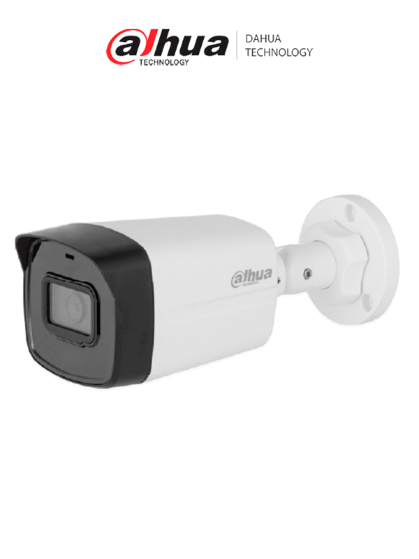 Cámara IP Bullet de 4 Megapixeles Lente de 2.8mm 90 Grados de Apertura IR de 30 Metros PoE 30 FPS H.265+ DWDR IP67 - DH-IPC-B1E40