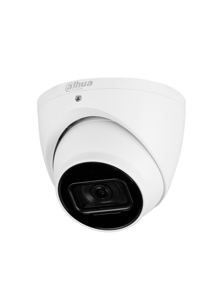 Cámara IP Domo de 8 MP con diseño Eyeball lente 2.8mm y tecnología WizSense Ofrece visión nocturna con IR de 30m SMD 4.0 y AI SSA para análisis inteligente Incluye ranura para MicroSD y protección IP67 soportando PoE - DH-IPC-HDW3841EM-S-S2 - Imagen 2