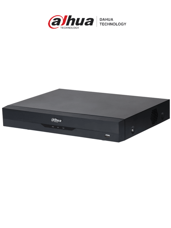 DVR 8 canales 4K con tecnología WizSense y compresión H.265+ Admite 8 canales + 8 IP reconocimiento facial en 2 canales SMD Plus protección perimetral 1 SATA de hasta 16 TB 8 entradas y 3 salidas de alarma - DH-XVR5108HE-4KL-I3