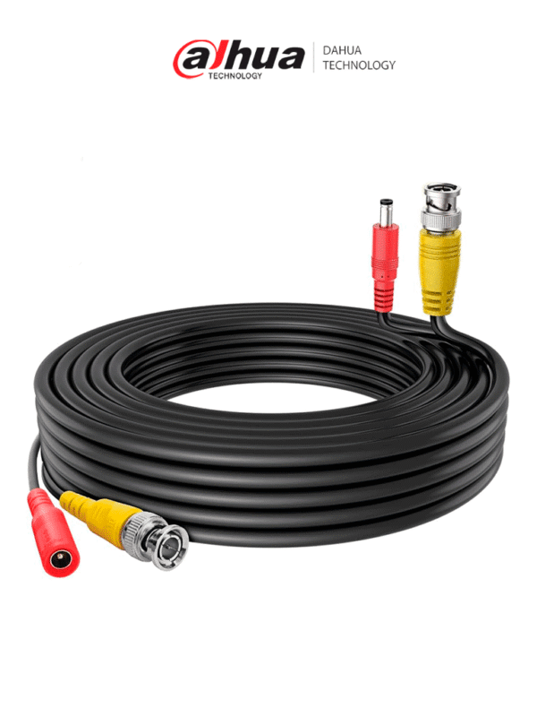 Cable de 10 Metros Armado para Video y Energía Para Camaras Hasta 4k con Conectores BNC y de Energía Uso Exterior e Interior Cobre de Alta Pureza Soporta: AHD/CVI/TVI/CVBS - DH-PFM942I-10-5