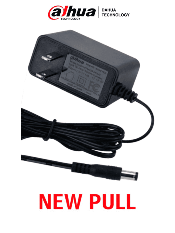 Fuente de Poder de 12 Vcc 1.5 Amper NewPull FCC EN6236B Entrada de 100-240 VAC Protección de Sobre Corriente y Voltaje Cable de 1.5 Mts Especial para Camaras de CCTV - FUENTEKIT