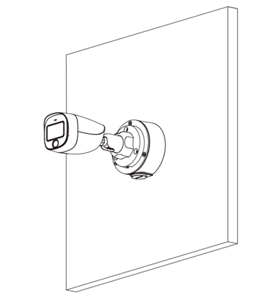 Cámara Bullet Full Color 1080p Lente de 2.8mm 106 Grados de Apertura Micrófono Integrado Luz Blanca de 20 Mts DWDR Starlight IP67 Soporta CVI/AHD/CVBS - DH-HAC-HFW1209CN-A-LED - Imagen 3