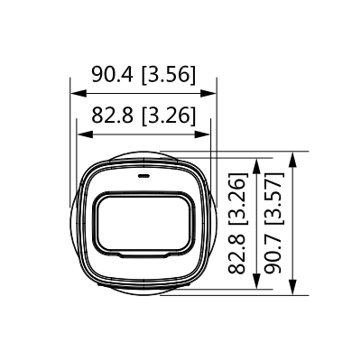 Camara IP Bullet de 2 Megapixeles Lente Motorizado de 2.8 a 12mm H.265+ IR de 50 Mts IP67 PoE Ranura para MicroSD DWDR 3D DR HLC BLC - DH-IPC-HFW1230T1N-ZS - Imagen 3