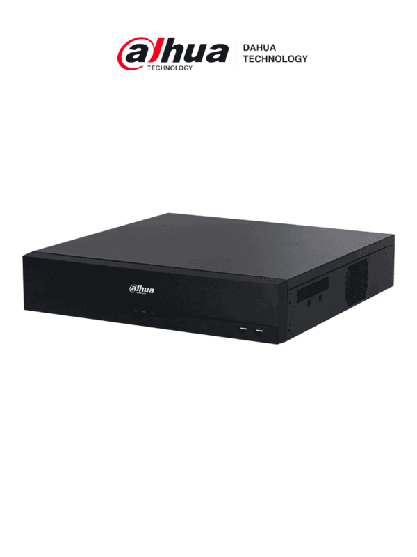 NVR 64 Canales IP 4K WizSense 2U 8 Bahías HDD H.265+ Hasta 384 Mbps 2 Canales de Reconocimiento Facial SMD Plus AcuPick Metadatos Soporte para Cámaras con IA ANPR y Conteo de Personas - DHI-NVR5864-EI