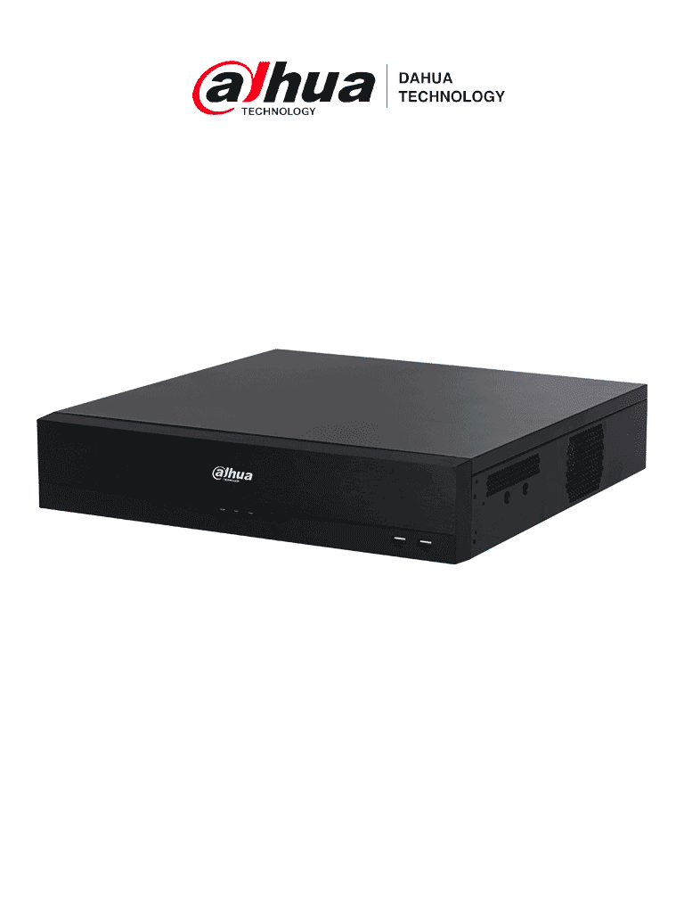 NVR 64 Canales IP 4K WizSense 2U 8 Bahías HDD H.265+ Hasta 384 Mbps 2 Canales de Reconocimiento Facial SMD Plus AcuPick Metadatos Soporte para Cámaras con IA ANPR y Conteo de Personas - DHI-NVR5864-EI