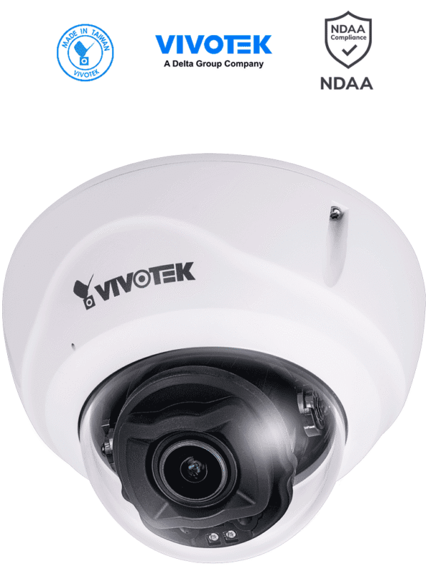 Camara IP VORTEX Premium Series Domo Exterior 5 Megapixeles Lente Varifocal 2.7 -13.5 mm IR 50 mts Microfono Integrado WDR Pro IP66 IK10 NDAA Almacenamiento Interno 256GB Advance AI - FD837-HTV