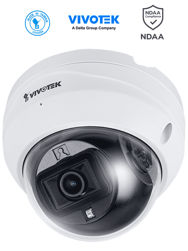 Cámara IP Domo exterior 2 Megapixeles Lente fijo 2.8mm Iluminadores Smart IR 30m Smart Motion Micrófono integrado Ranura MicroSD Protección IP66 IK10 Smart Stream III NDAA ONVIF - FD9369