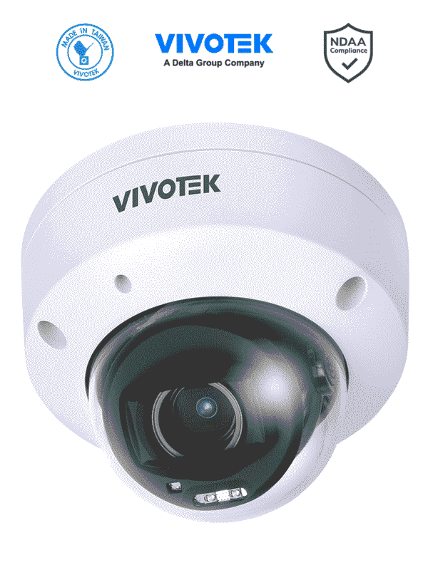 Cámara IP domo exterior 5 MP lente varifocal remoto 2.7-13.5mm Smart IR 30m WDR Pro Ciberseguridad Trend Micro IA Smart search Micrófono integrado IP66 IK10 NDAA ONVIF - FD9380-HTV-V2