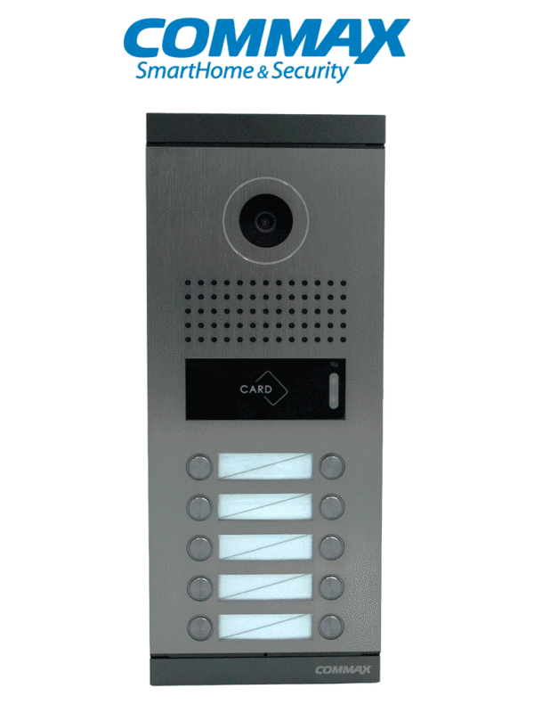 Frente de Calle Departamental para 10 Monitores con Conexión Directa de 4 Hilos y Apertura con Tarjeta Mifare o Monitor - DRC-10ML/RF1