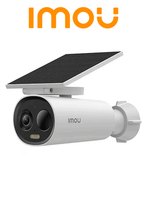 Kit de Cámara Wi Fi Cell 3C de 3MP con batería panel solar incluido lente de 2.8mm y 98° de apertura audio bidireccional Función de vídeo Secuencial y PIR integrado - IPC-K9DCN-3T0WE/FSP12-TYPEC