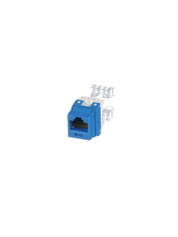 Jack UTP RJ45 Tipo Keystone Categoría 6 Azul - NK688MBU