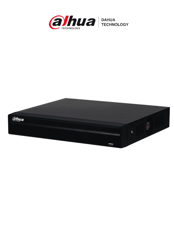 NVR de 8 MP 4k 8 canales IP 8 puertos PoE Rendimiento de 160 mbps H.265+ 1 Bahía para disco duro Soporta cámaras WizSense HDMI 4K & VGA - DHI-NVR4108HS-8P-4KS3