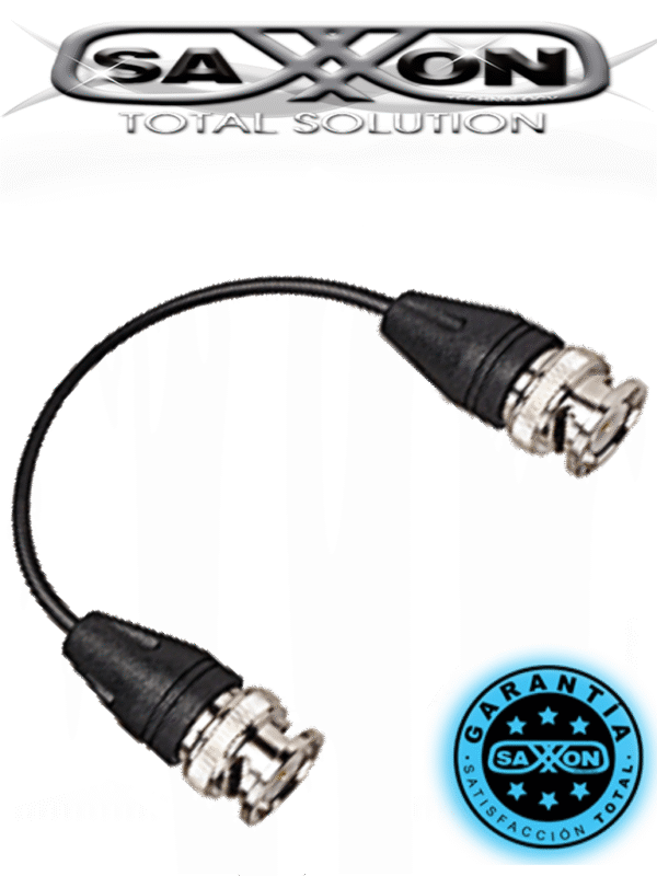 Conector BNC macho a macho de 4 pulgadas / Ideal para conexiones en rack - PSUWB02