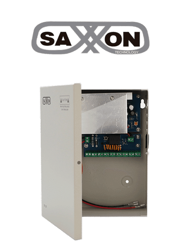 Fuente de Poder Profesional 12 VCD 10 Amperes 9 Canales 1.1 Amperes por Canal Compatible con Bateria de Respaldo ( No incluida ) Protección contra Sobrecargas - SX-10A-9CH-B