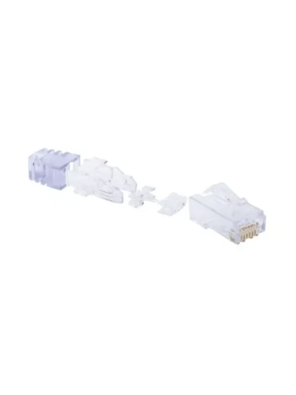 PLUG CAT6 Conector para terminación en campo RJ45 UTP 23-24 AWG Categoría 6 100 piezas - SP688-C