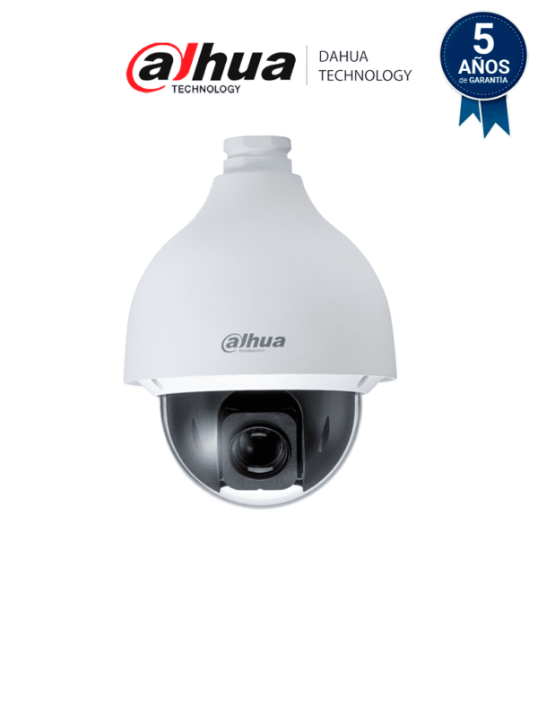Camara PTZ Antivandálica de 2 Megapixeles 25x de Zoom Optico WDR Real de 120 dB Starlight IP66 IK10 BLC HLC 360 Grados continuos - DH-SD50225DBN-HC