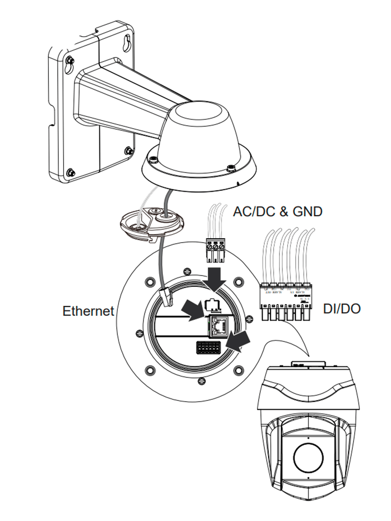 Cámara IP PTZ Exterior de 2 MP con Zoom Óptico 40x también con Smart IR 250m Protección Nema4X IP66 IK10 EIS WDR Pro Smart Tracking y Ciberseguridad Trend Micro certificado NDAA ONVIF y Deep Search - SD9368-EHL - Imagen 4