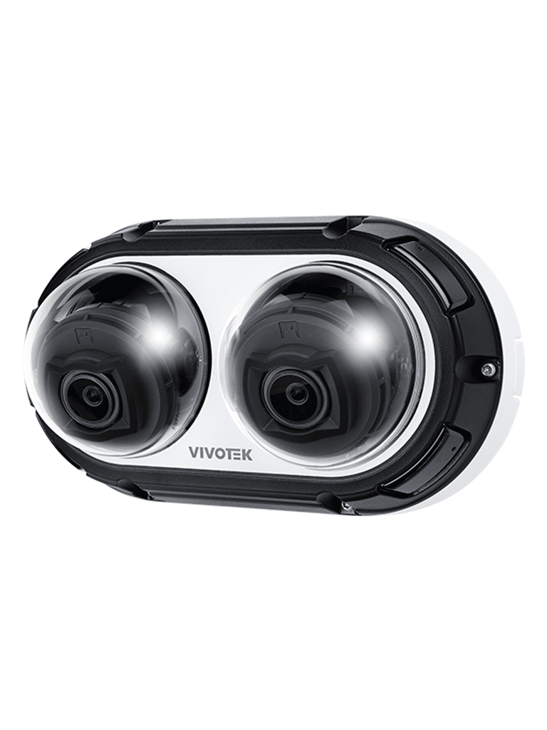 Camara IP domo exterior 2 Lentes de 8MP 4K Varifocal 4.3-9.8mm IR 20Mts Real Sight Engine IA Microfono Integrado Deep Search IA Deep Learning VCA IA Proteccion IP67 IK10 NEMA 4X Ciberseguridad Trend Micro ONVIF - MA9312-EHTV - Imagen 3