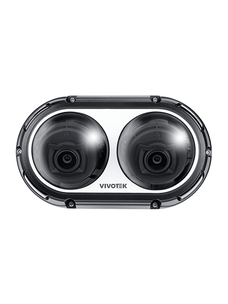 Camara IP domo exterior 2 Lentes de 8MP 4K Varifocal 4.3-9.8mm IR 20Mts Real Sight Engine IA Microfono Integrado Deep Search IA Deep Learning VCA IA Proteccion IP67 IK10 NEMA 4X Ciberseguridad Trend Micro ONVIF - MA9312-EHTV - Imagen 4