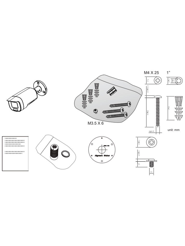 Cámara IP bullet exterior 5 MP IR 40mts Real Sight Engine IA WDR Pro Micrófono Integrado Lente fijo 2.8mm Protección IP66 IK10 Ciberseguridad Trend Micro IA Deep Search IA Smart VCA DI DO NDAA - IB9389-EHV-V3 - Imagen 3
