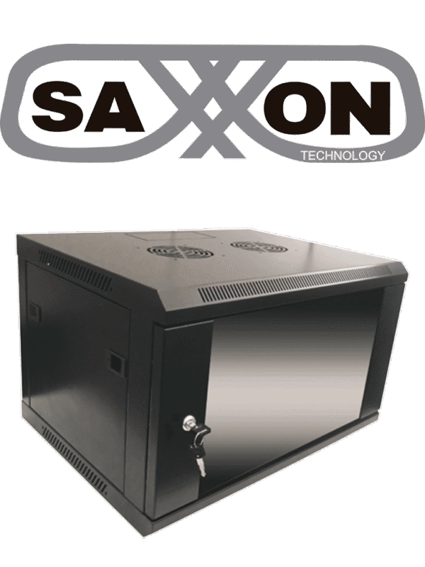 Gabinete de pared de 6 UR fijo capacidad de carga de 60 Kg dimensiones 57x45x37 cm - SE.5406.01