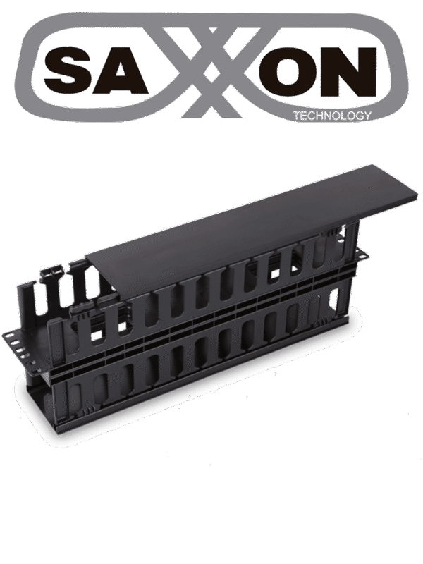 Organizador de cable horizontal para rack Doble lado Plastico 2U - J606-10