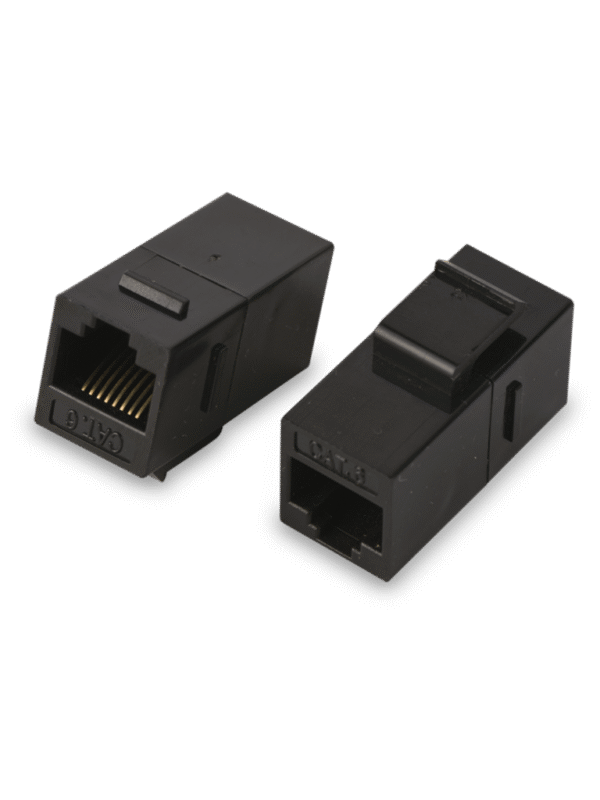 Cople RJ45 RJ45 Hembra a RJ45 hembra CAT 6 Color negro - M226