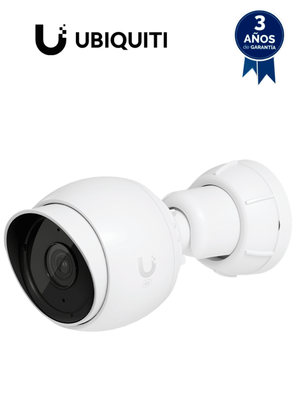 Cámara IP bullet para exterior 4 MP con Iluminadores IR 9 mts Lente fijo micrófono integrado y detección de eventos de IA - UVC-G5-Bullet