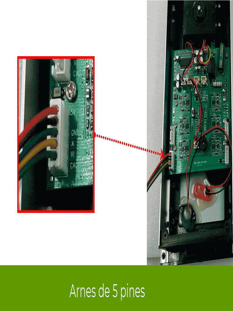 Paquete de Videoportero para 8 Departamentos VE08A01 con 1 Monitor VDPIB4 de 4.3 pulgadas - VE08A01PAQ4P - Imagen 4