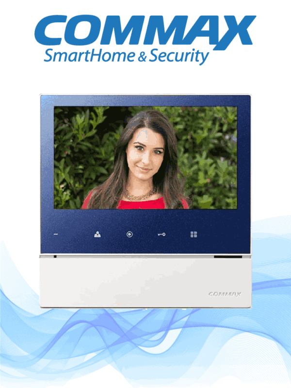 Monitor para Videportero Analógico con Pantalla de 7" Soporta 2 Frentes de Calle y un Interfón - CDV-70H2